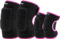 Elbow Pads and Knee Pads for Kids,Protective Pad Sets with Thickened Pad