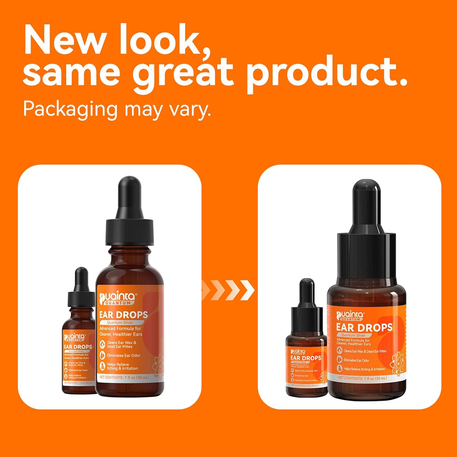 PUAINTA Dog Ear Cleaner Drops for Infection Treatment