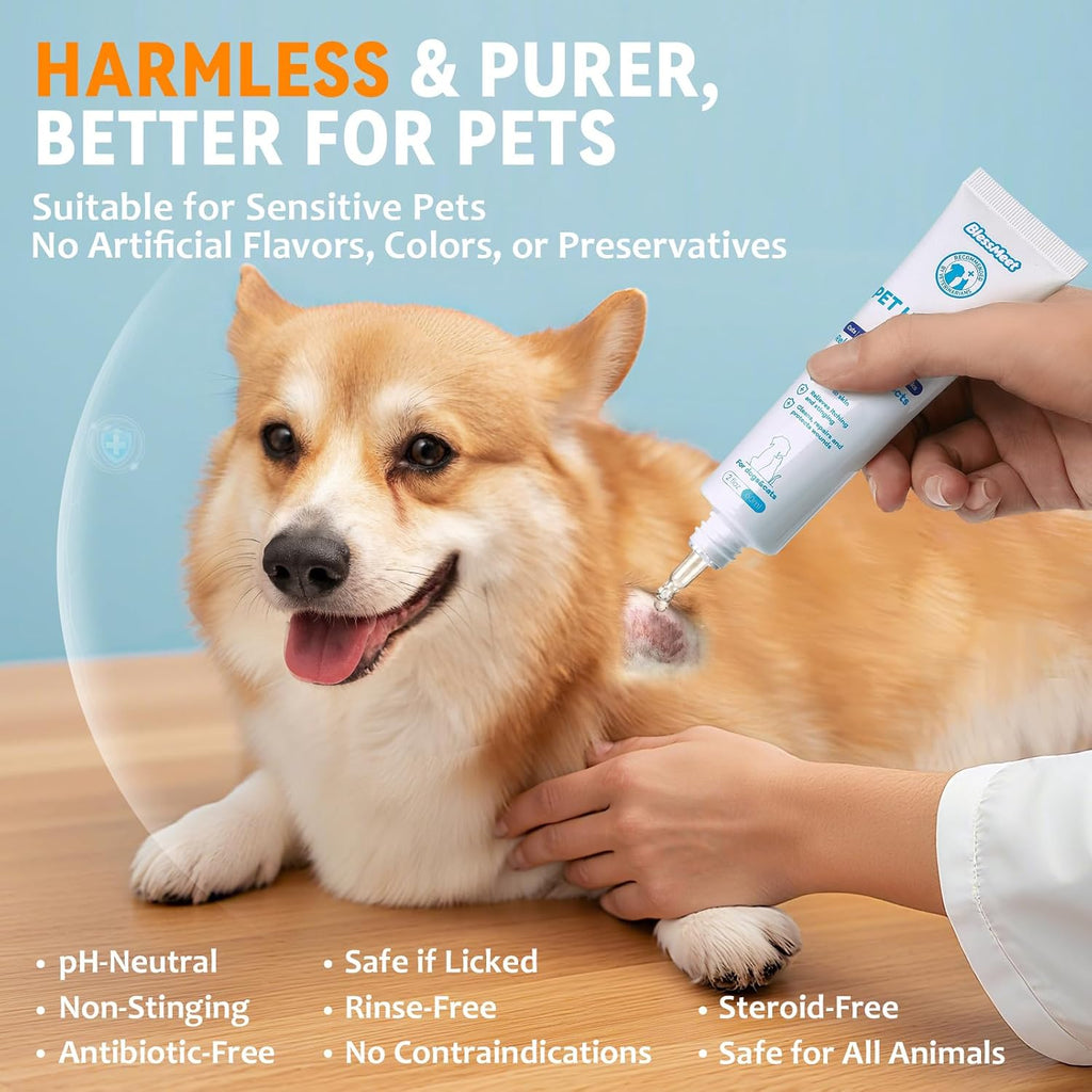 Pet Dog Wound Care Hydro Gel,Hot Spot Gel for Dog and Cat.2 Fl Oz