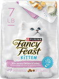 Purina Fancy Feast Kitten With Savory Chicken and Turkey Kitten Dry Food - 7 lb. Bag