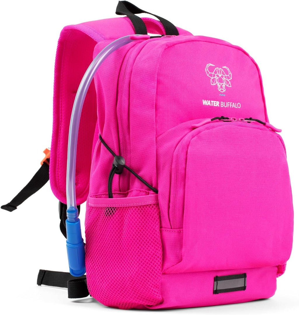 Water Buffalo Mini Sherpa Kids Hydration Backpack, 1.5L Bladder, Hiking