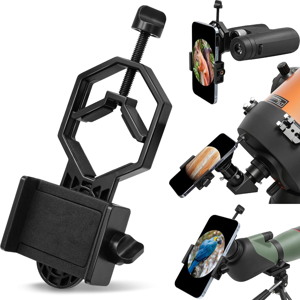 Universal Telescope Eyepiece Smartphone Adapter Cell Phone Mount
