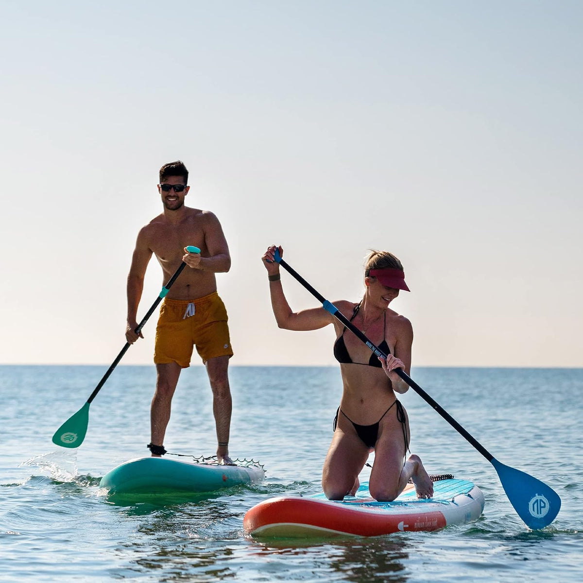 niphean 3/4-Piece Kayak Paddle, Adjustable Paddle Board Paddles, SUP Paddle
