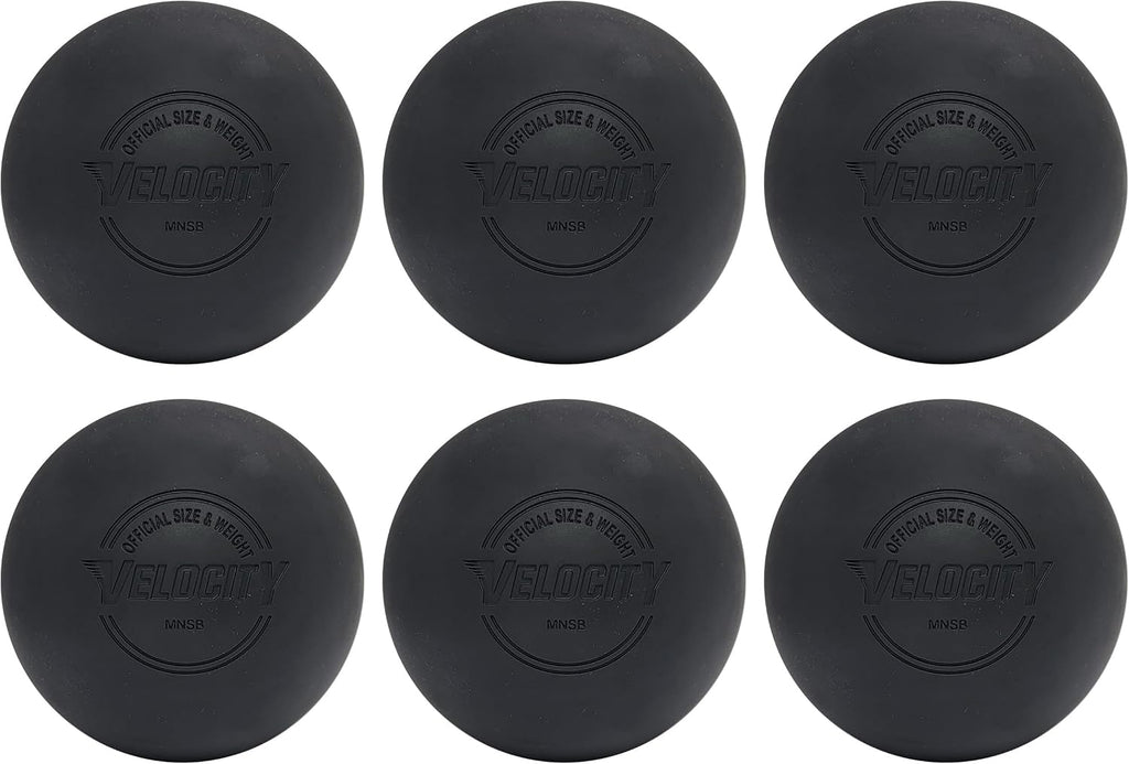 Velocity Lacrosse Balls - 1, 2, 3, 6, 12, 18, 24, 36, 60 and 120 Packs - for Practice, Official NFHS and College Approved Size