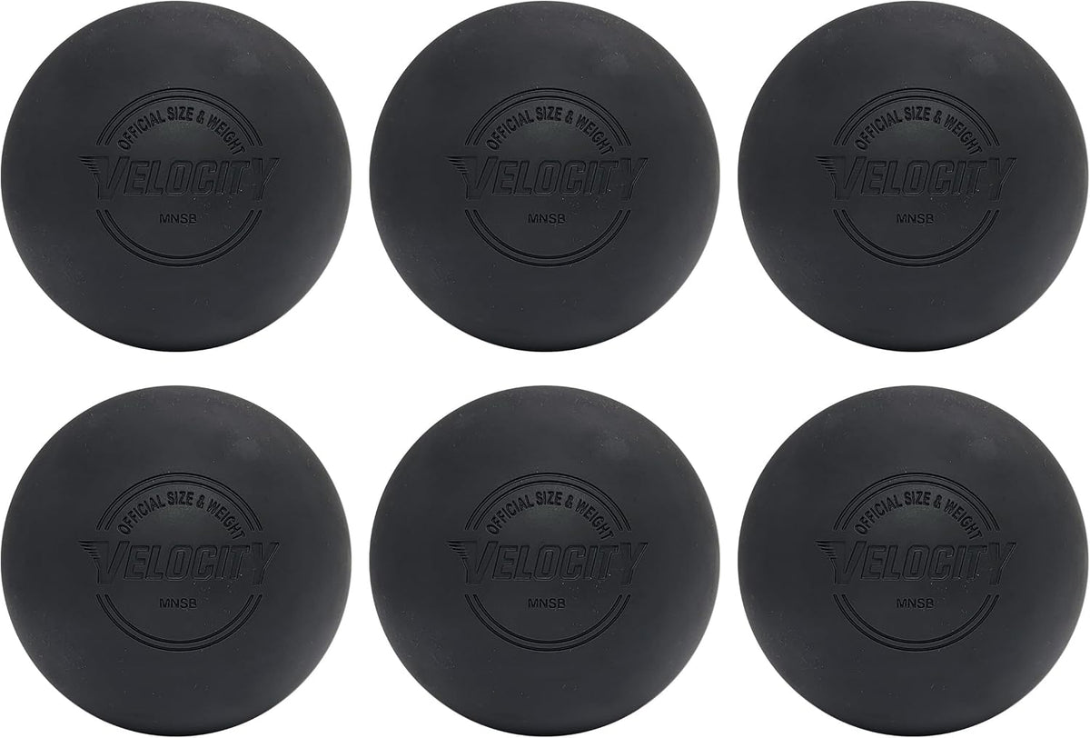 Velocity Lacrosse Balls - 1, 2, 3, 6, 12, 18, 24, 36, 60 and 120 Packs - for Practice, Official NFHS and College Approved Size