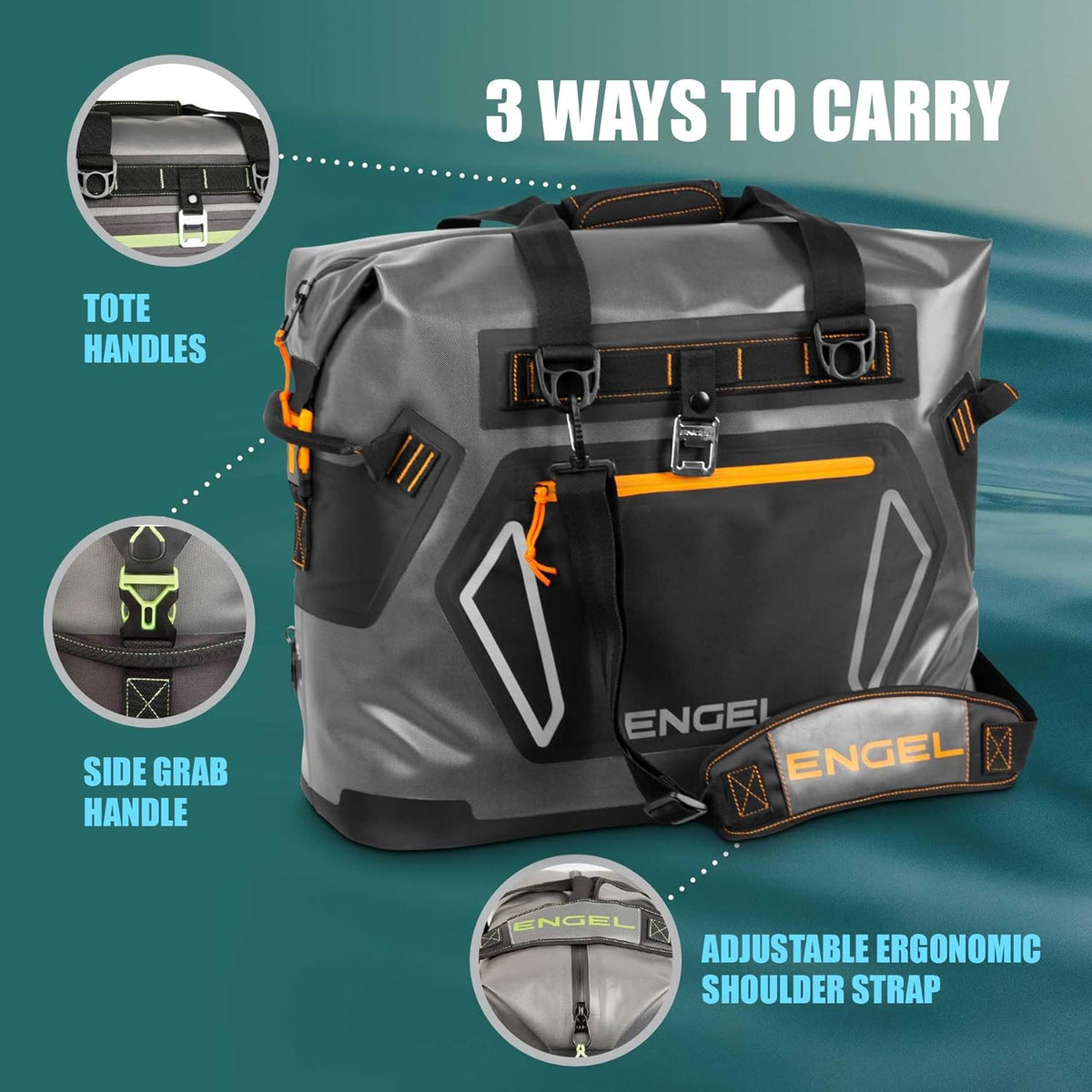 Engel HD30 32 Qt High Performance Soft-Sided Tote Cooler Bag