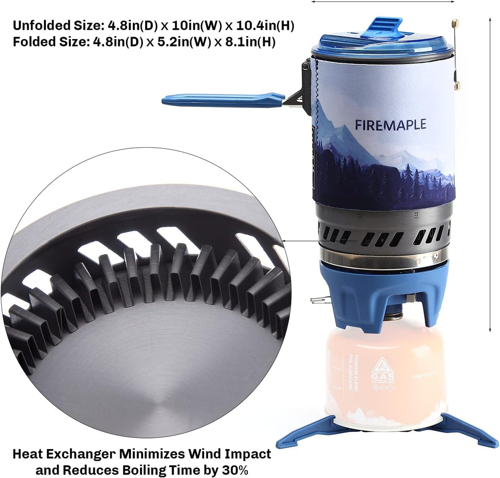 Fire Maple Polaris Pressure Regulator Cooking System Portable Camping Stove