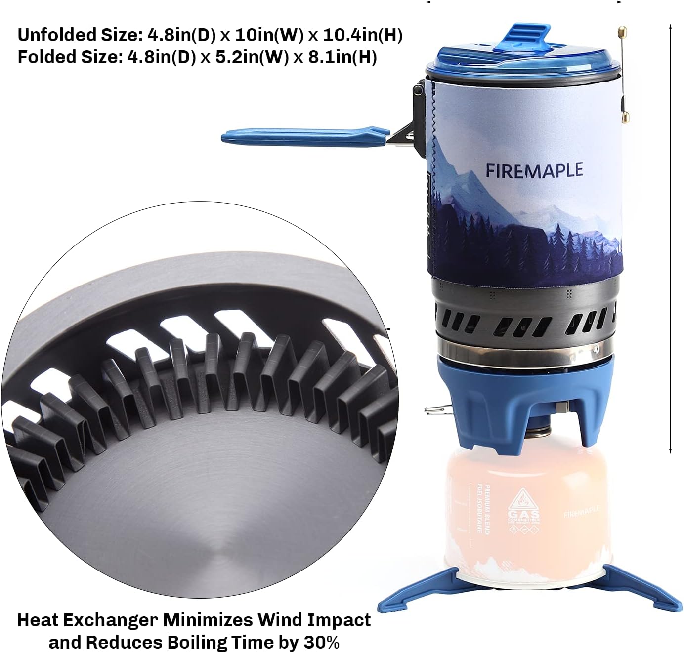 Fire Maple Polaris Pressure Regulator Cooking System Portable Camping Stove
