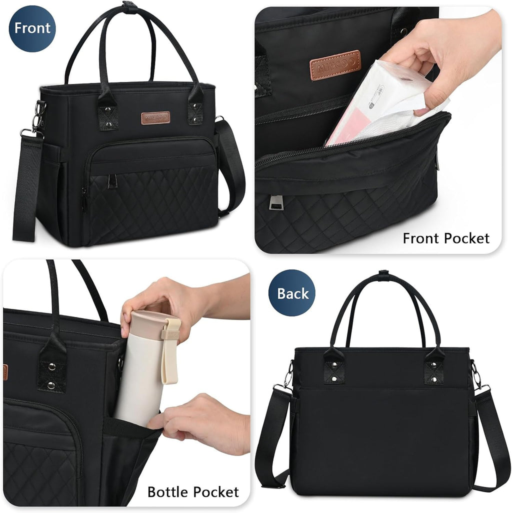 MIYCOO Insulated Lunch Bag Men & Women, Large Tote Lunch Box for Work, 18L