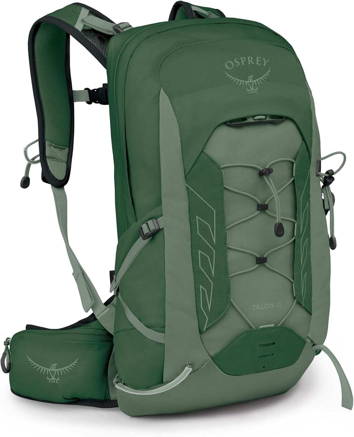 Osprey Talon 11L Men's Lightweight Hiking Backpack, Green OS