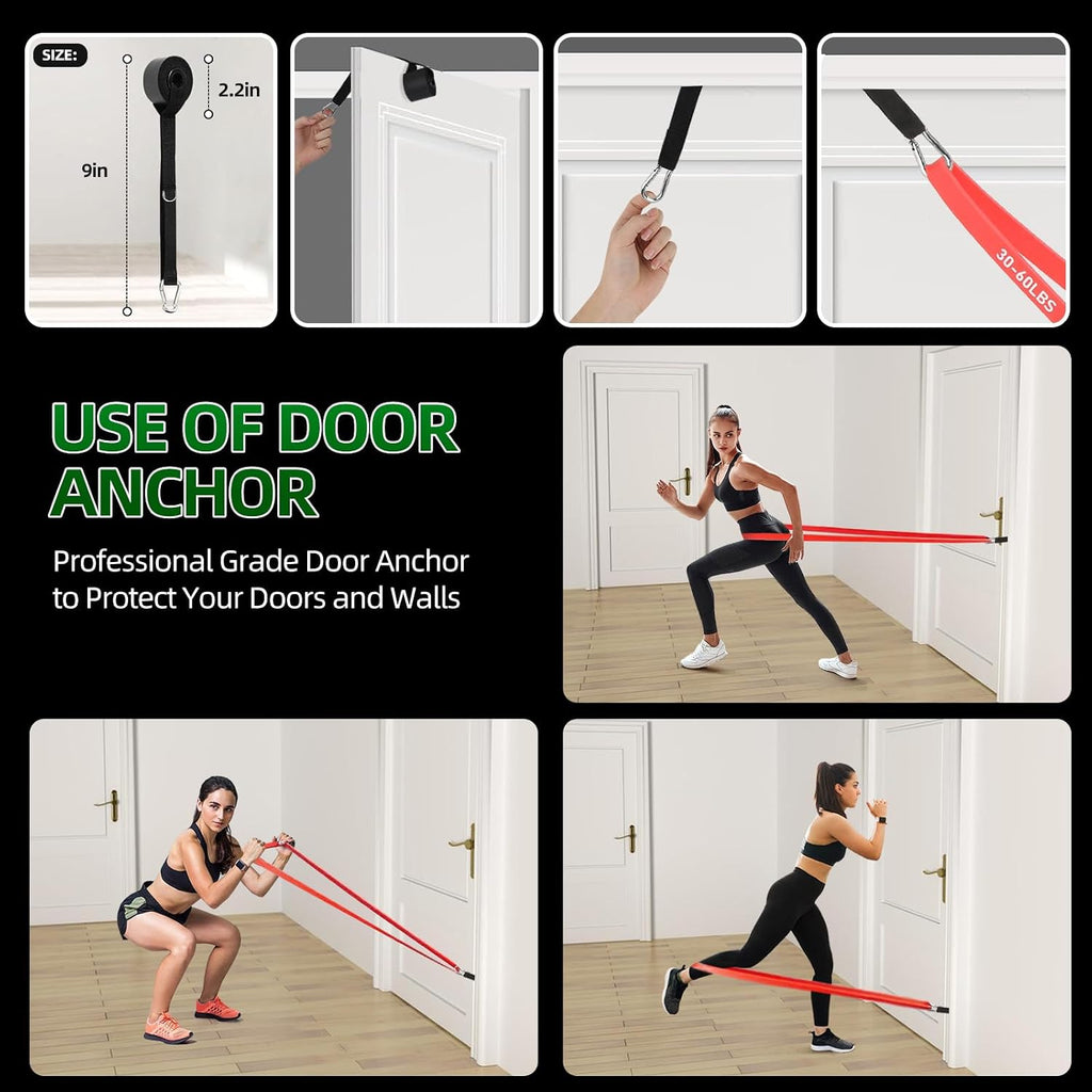 Resistance Bands for Working Out, 5-125LBS Pull Up Assist Bands Set