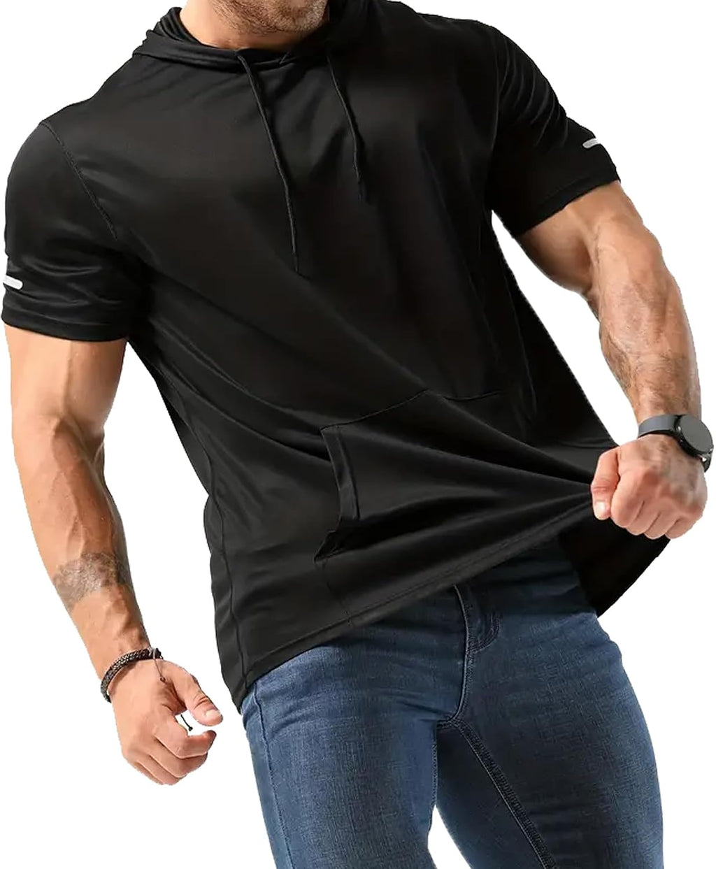frueo Men's 1/3 Pack Workout Shirts Quick Dry Mesh Athletic T-Shirts