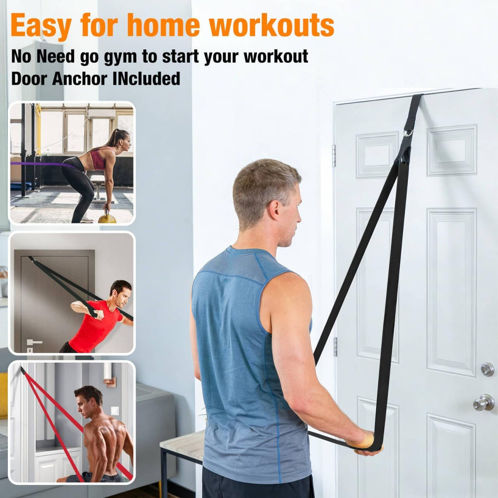 Resistance Bands for Working Out, Exercise Bands with Upgraded Packaging