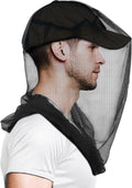 Mosquito Head Net for Insects 4 Pack,Ultra Large Breathable net for Bugs