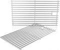 2pcs Stainless Steel Cooking Grates for Weber, 17.5'' x 20.4''