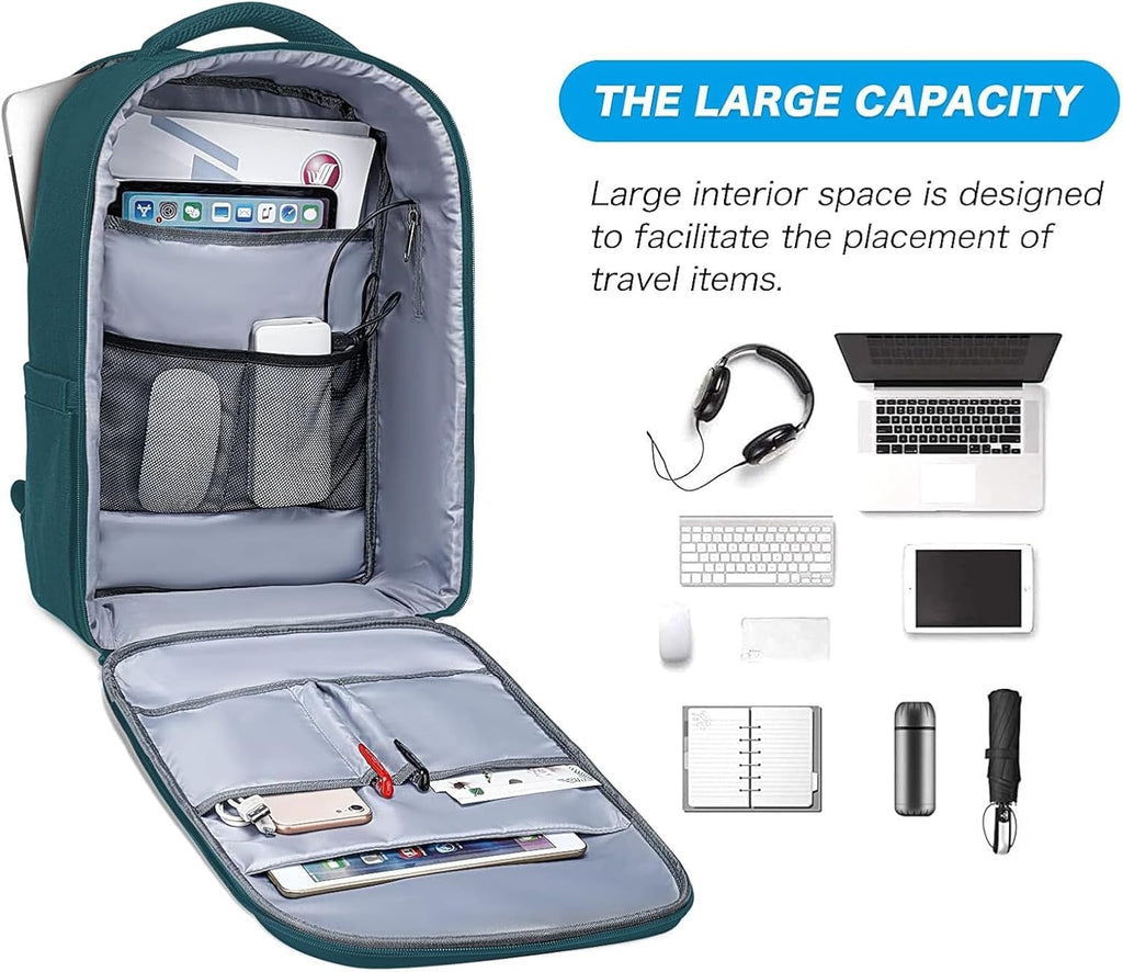 MOSISO 15.6-16 inch 35L Laptop Backpack with USB Charging Port