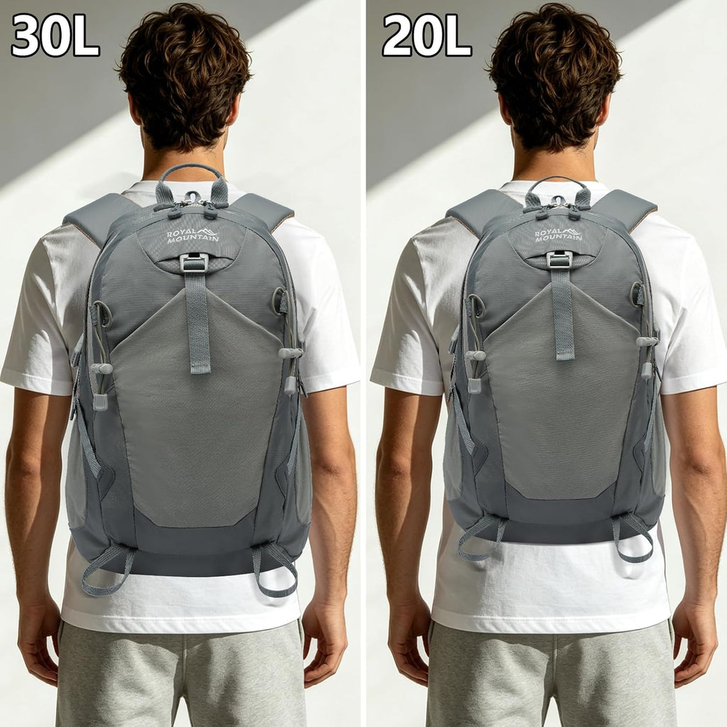 Small Hiking Backpack, 20L Lightweight Travel Backpacks For Men Women, Water Resistant Outdoor Day Pack, Ultralight Camping Daypack Backpacks, Durable Hiking Backpack Fit For Camping.(With Rain-cover)