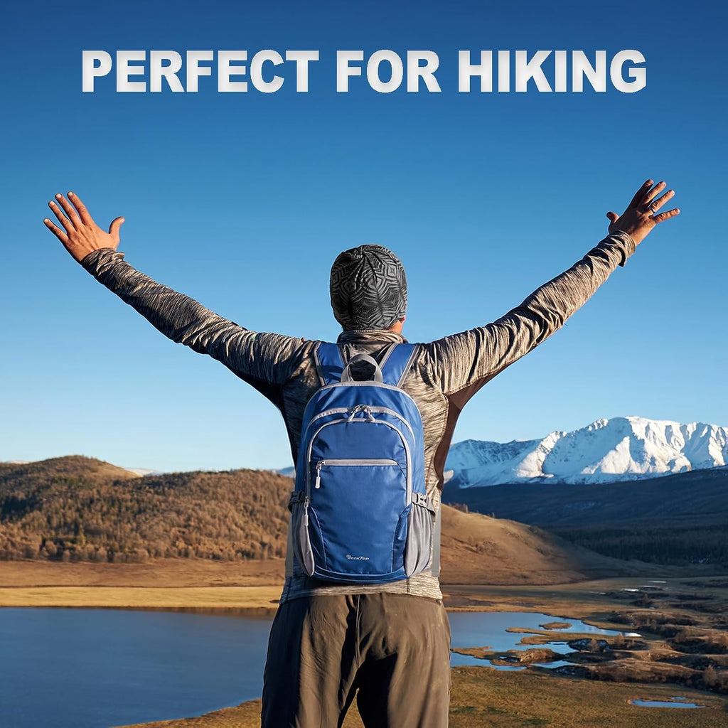Seektop Travel Backpack, Foldable Expandable 20L-28L Daypack
