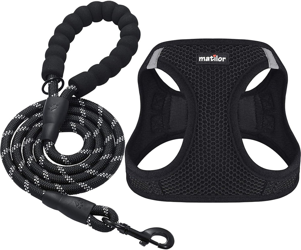 Dog Harness Step-in Breathable Puppy Cat Dog Vest Harnesses for Small Medium Dogs