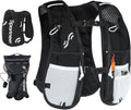 Sportneer Hydration Backpack: Lightweight Water Pack with 1.5L Bladder, Hydro Water Daypack for Running Hiking Biking Cycling for Women Men
