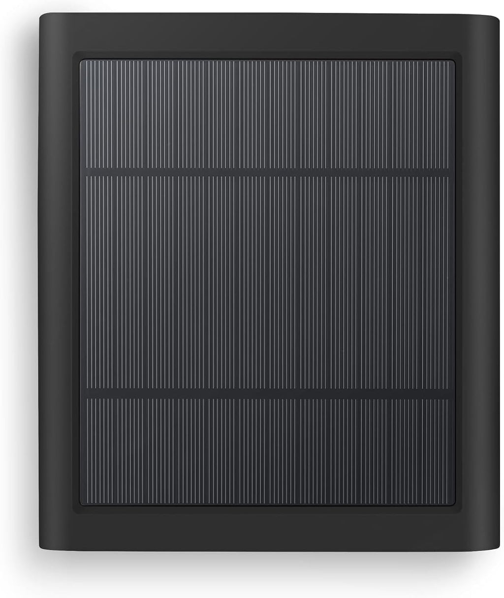 Solar Panel for Ring Camera, 4W Solar Charger Compatible with Rings Spotlight &Stick Up Outdoor Cam Battery, 10ft Long Cable with USB-C to Ring Barrel Plug Adapter
