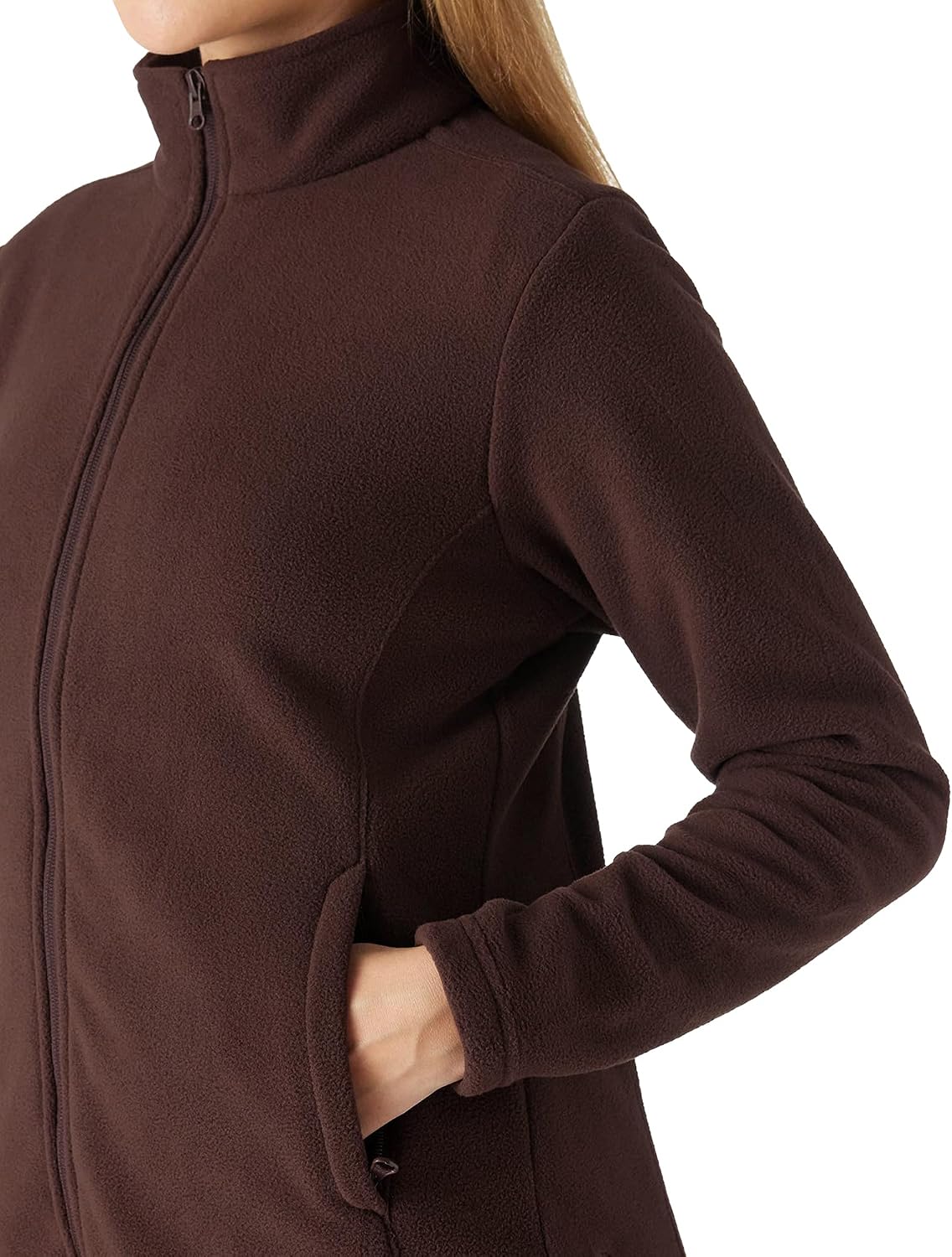 Outdoor Ventures Women's Lightweight Warm Polar Fleece Jacket Zip Up