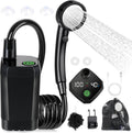 Spopal Portable Shower for Camping, [Long-Lasting] 6000mAh Rechargeable