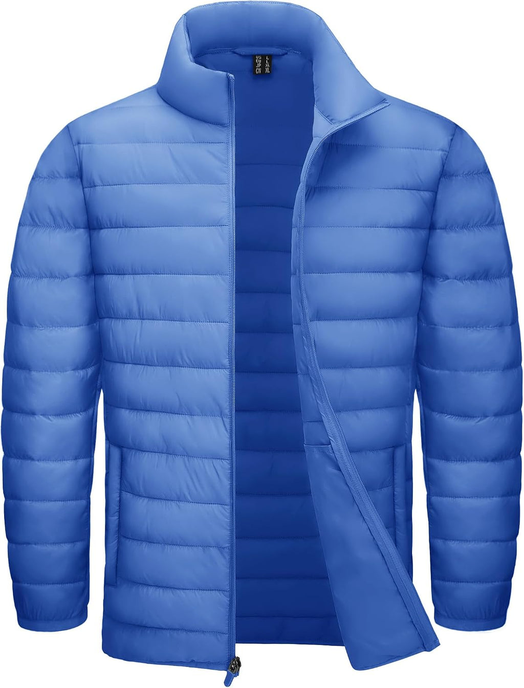 TACVASEN Men's Lightweight Puffer Jacket Quilted Insulated Winter Coat