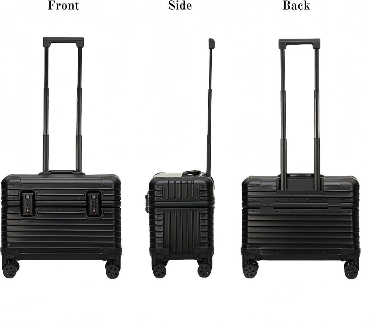 Full Aluminum Rolling Camera Bag 18" Carry on