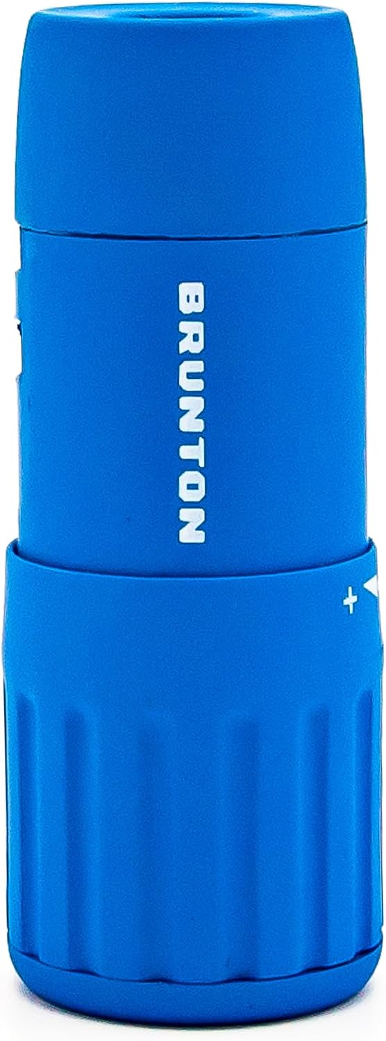 Brunton Echo Monocular 7x18 – Compact Lightweight Pocket Scope for Travel and Hiking – Blue