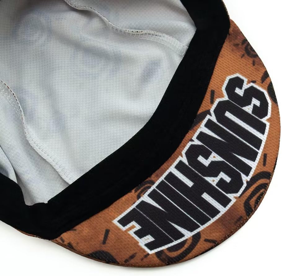 Funny Cycling Cap - Men and Women Cycling Hat-Under Helmet Bike Cap One Size
