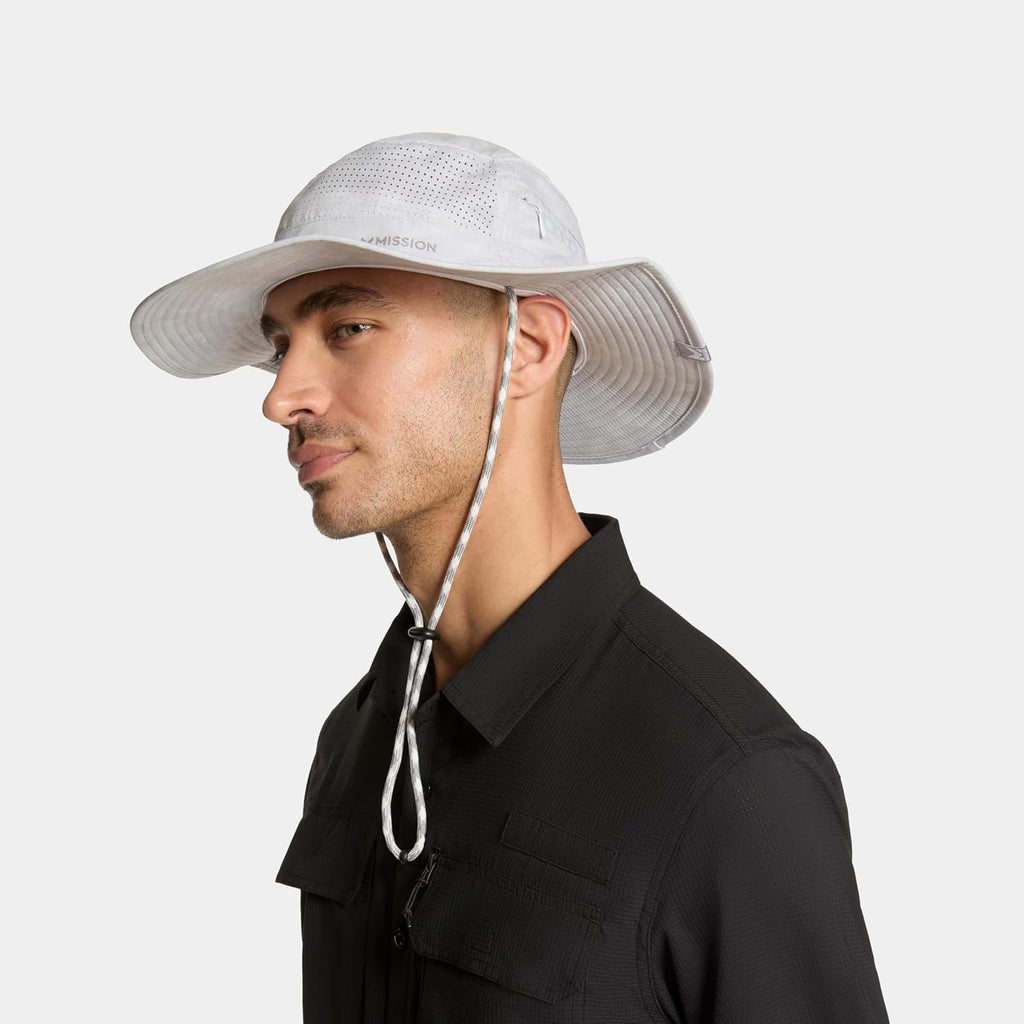 MISSION Cooling Anywhere Boonie Hat - Unisex Wide-Brim Hat for Men & Women - Cools Up to 2 Hours - UPF 50 Sun Protection