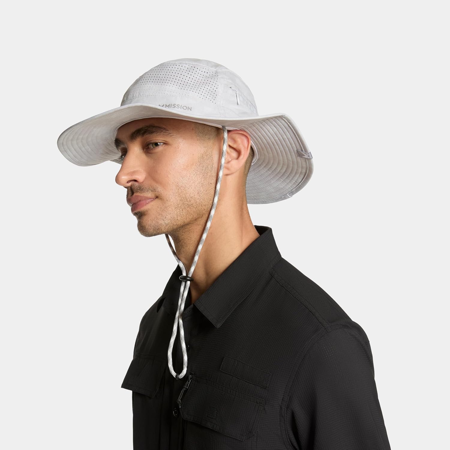 MISSION Cooling Anywhere Boonie Hat - Unisex Wide-Brim Hat for Men & Women - Cools Up to 2 Hours - UPF 50 Sun Protection