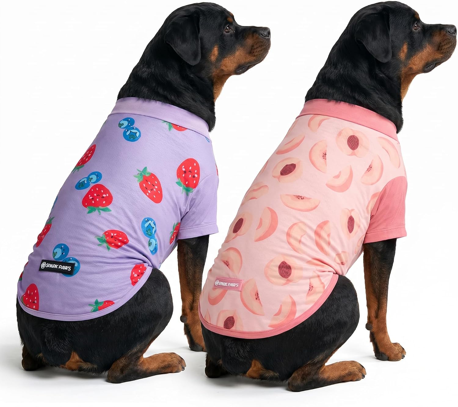 Spark Paws Sunblock Dog T-Shirt, SPF 30 UV Sun Protection, Summer Cooling