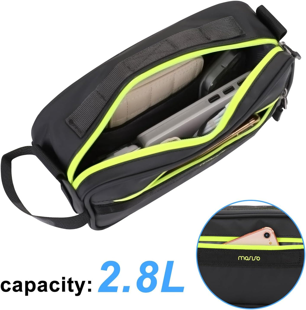 MOSISO Bike Handlebar Bag, Bicycle Frame Case Cycling Front Pouch