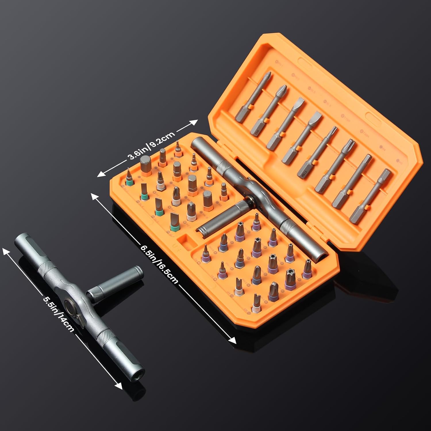 42 in 1 Multitool Set, Repair Tool Kit, Detachable Allen Wrench Ratchet Set