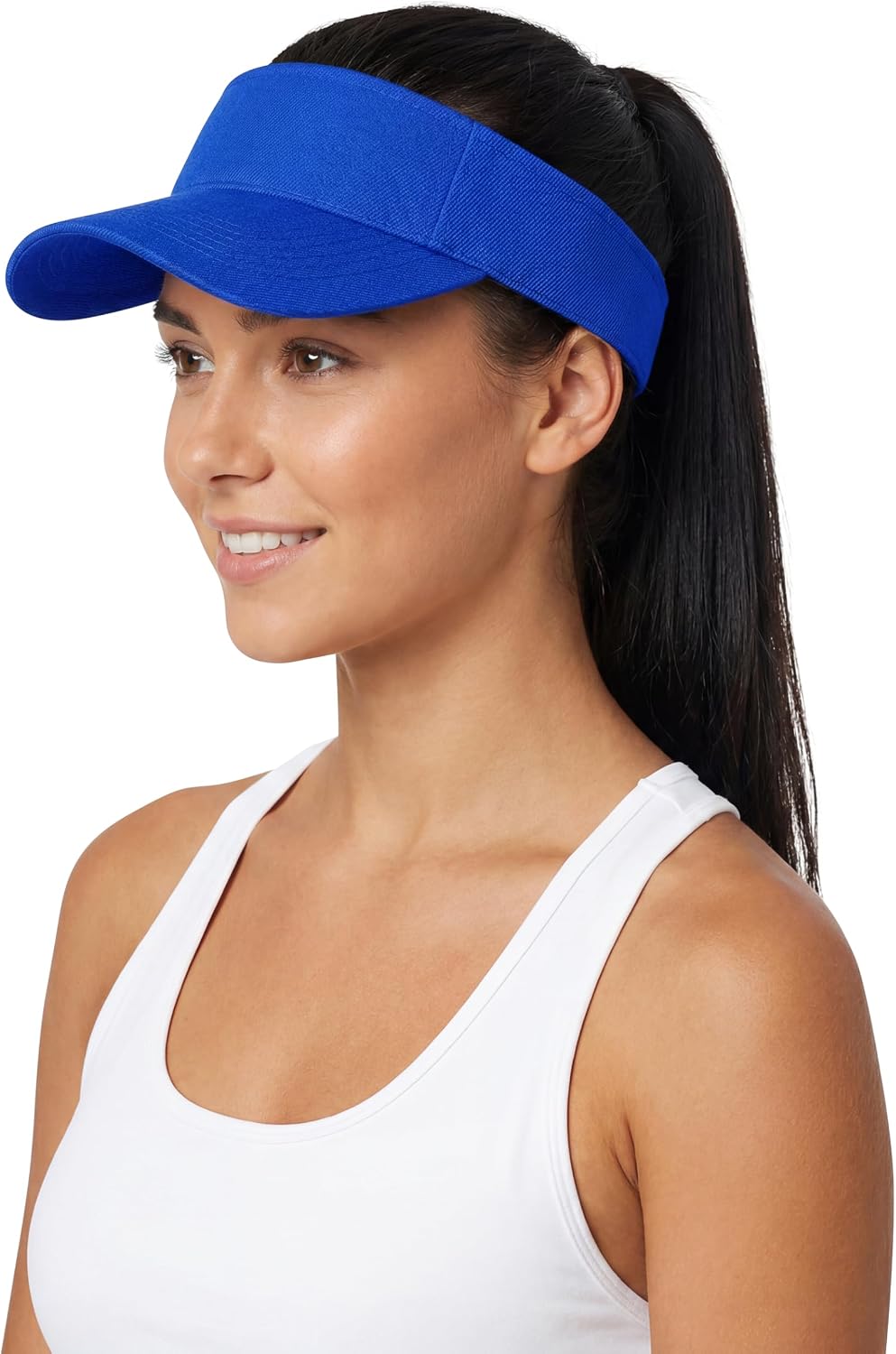 Cooraby Sports Sun Visor Hats Adjustable Sun Visor Caps for Women and Men