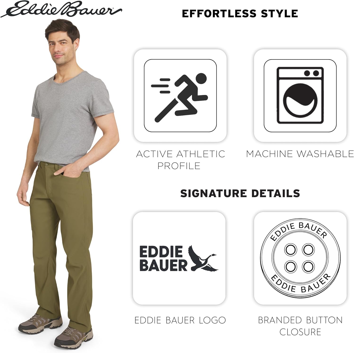 Eddie Bauer Men's Rainier Pants