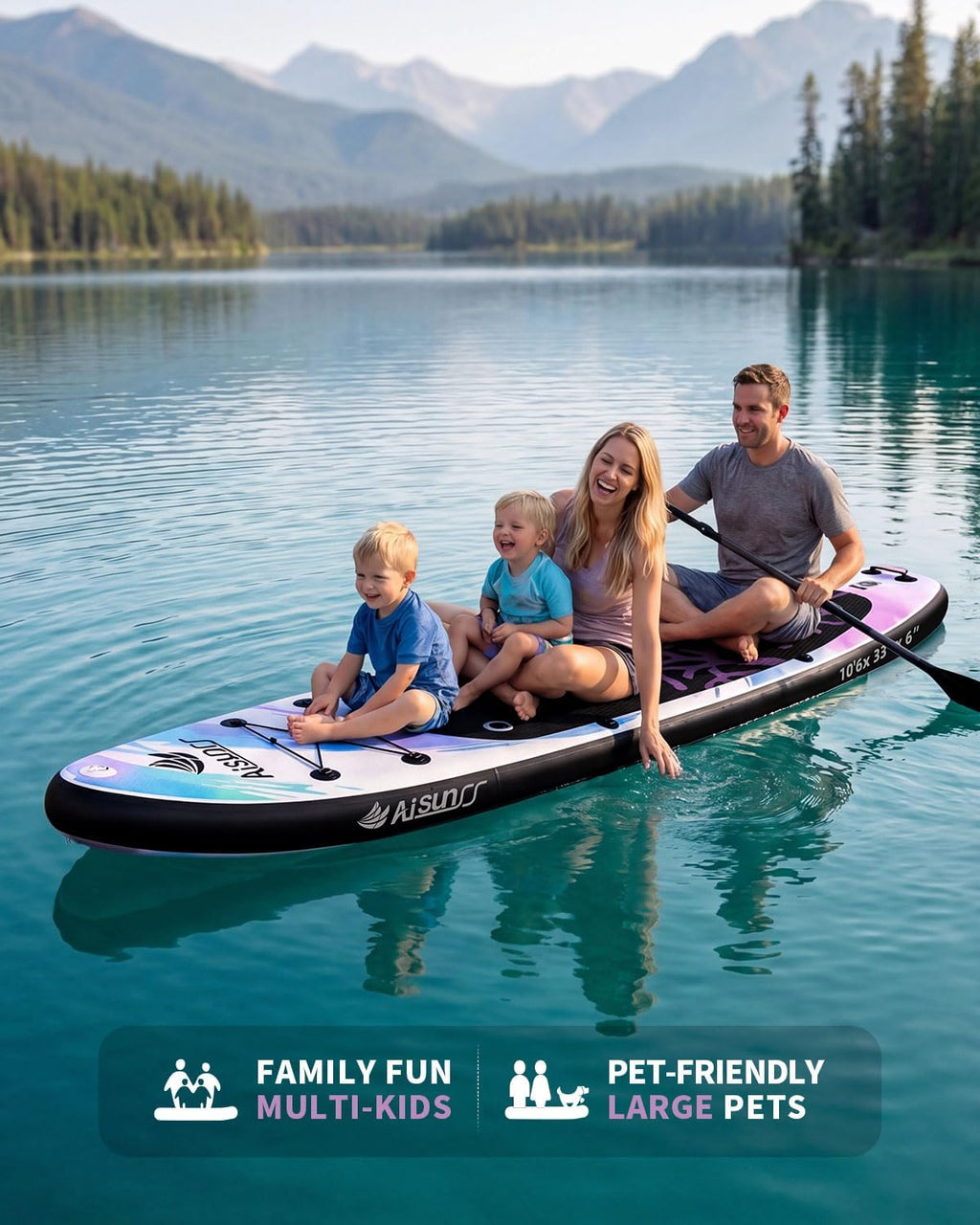 Inflatable Stand Up Paddle Board with SUP Board Accessories