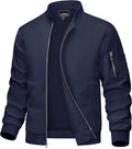 MAGCOMSEN Men's Bomber Jacket Lightweight Windbreaker Spring Fall Jacket