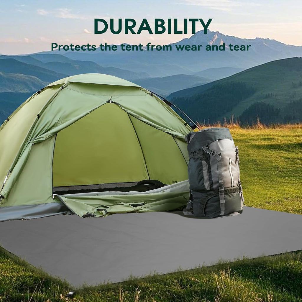 JAICOM Tent Footprint, Waterproof Camping Tarp, 1-6 Person Tent Floor Saver
