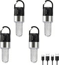 Livinlarge Led Camping Lantern USB Rechargeable with Hook,4 Lighting Modes,