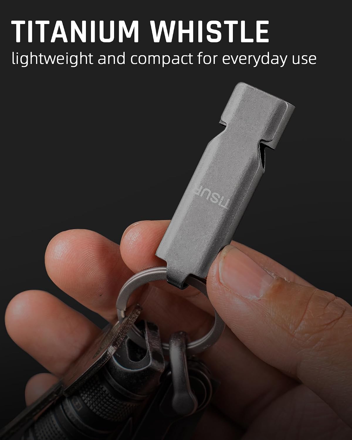 TISUR Loud Emergency Whistles,Whistle Keychain dog whistle