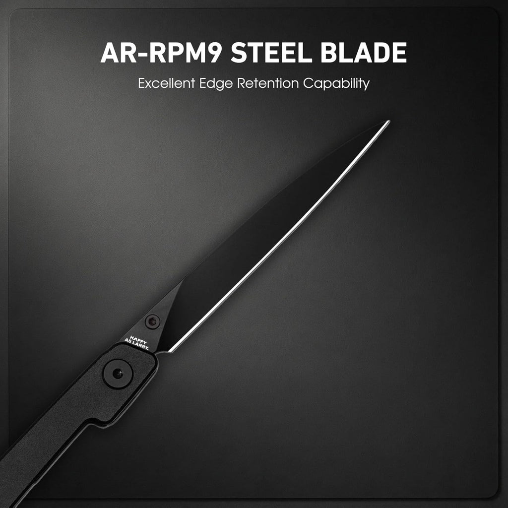 CJRB Lanky Pocket Knife for Men, 3.58" AR-RPM9 Steel Blade, Liner Lock