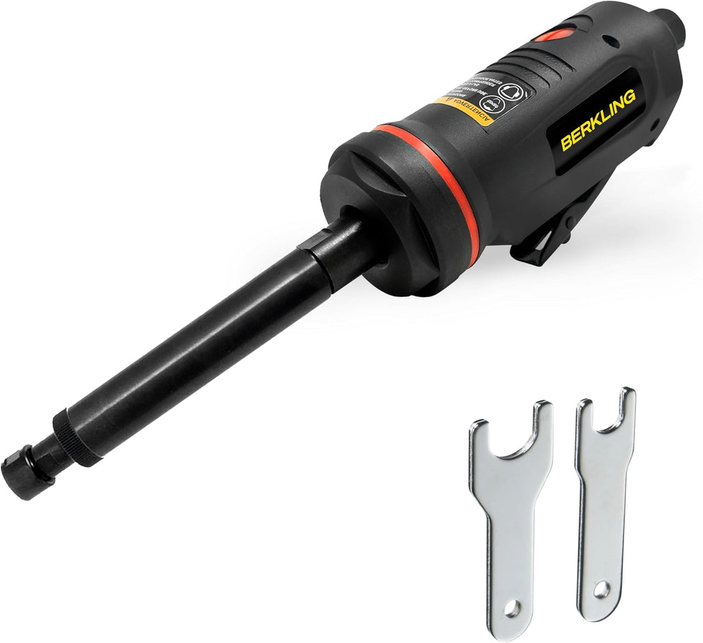 Berkling BT 6321-7 1/4in Air Die Grinder, 7in Extension, 20,000 RPM