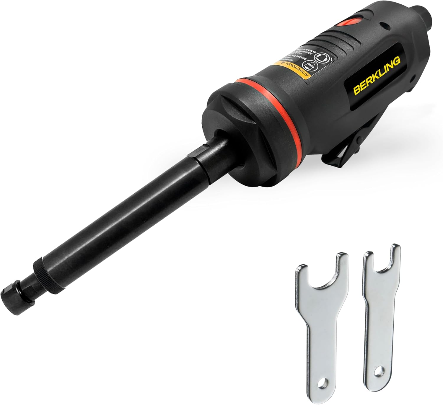 Berkling BT 6321-7 1/4in Air Die Grinder, 7in Extension, 20,000 RPM