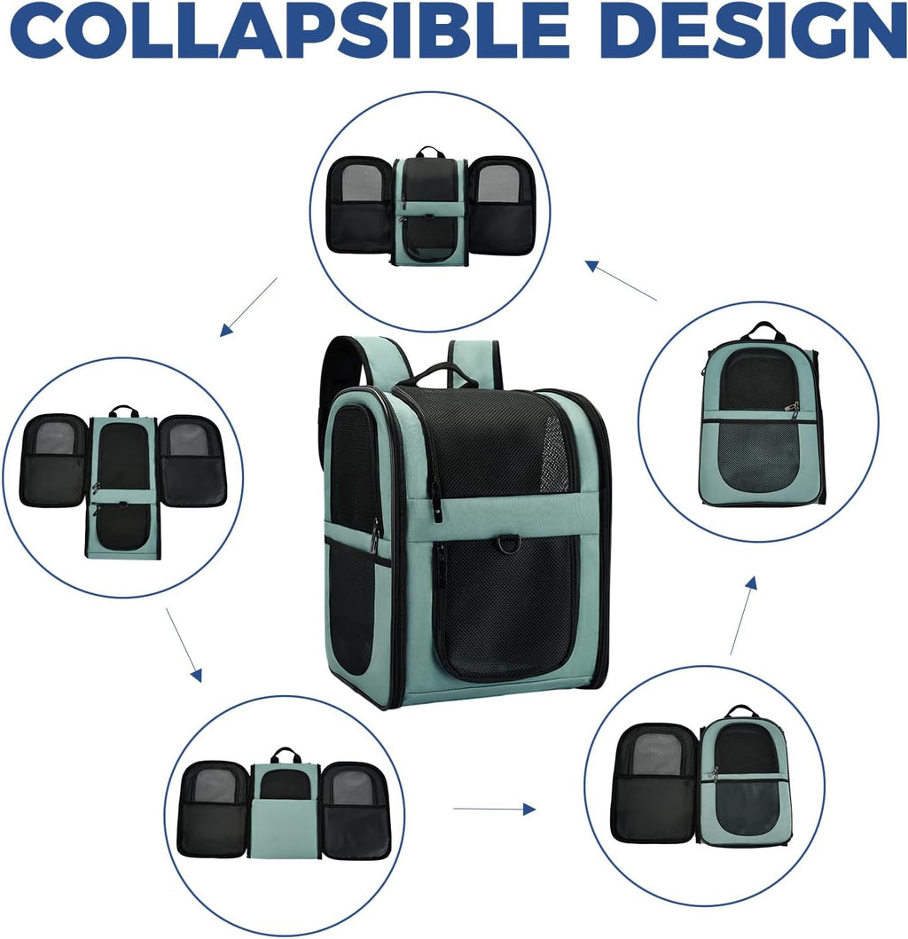 Apollo Walker Cat Carrier Backpack for Small Dogs and Cats Up to 18 lb