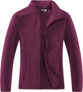 Outdoor Ventures Women's Lightweight Warm Polar Fleece Jacket Zip Up
