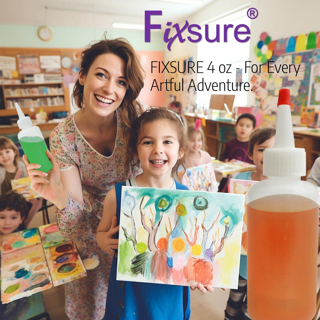 FIXSURE Plastic Squeeze Bottles with Red Tip Cap, 4 Oz Squirt Bottle For Ketchup, BBQ, Sauces, Syrup, Condiments, Oil, Pancake, Cookie Decorating, Dressings, Travel, Camping, Lab, Arts and Crafts (2)