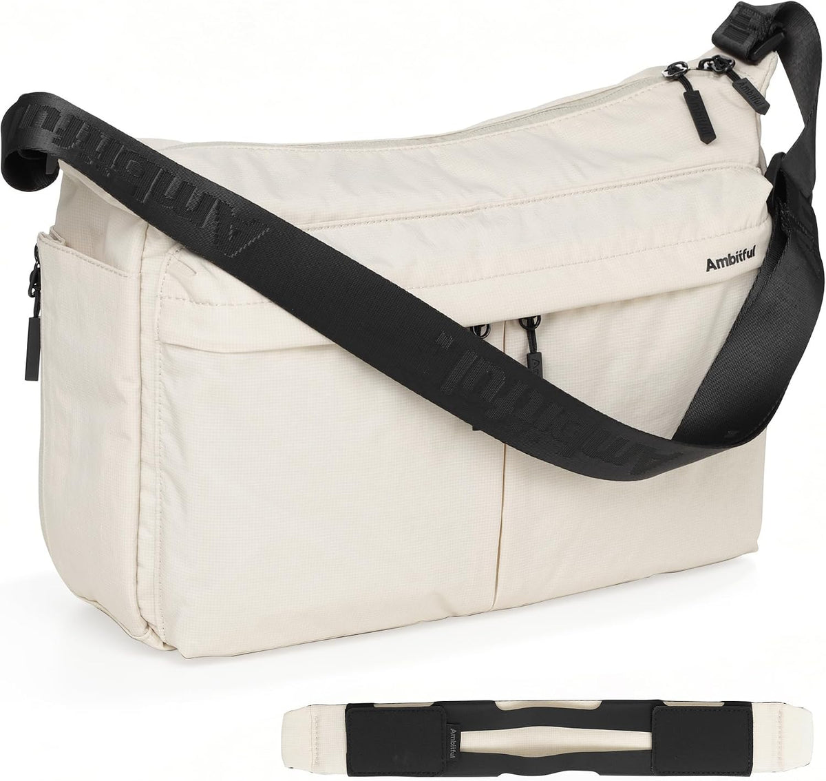 AMBITFUL Camera Messenger Bag for Photographers Shoulder bag,9L Beige